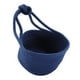 thumbnail image 4 of Cesta de almacenamiento ovalada con cuerda de algodón para colgar sobre la puerta y ventana, organizador para colgar en la pared (azul oscuro), 4 of 8