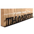 thumbnail image 4 of SENTIMENT MOT DÉCOR  - THANKFUL, 4 of 5