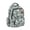 Blue Camo Bass Fish Donut, variant on Yspwyqan Camo Fish Little Girls Backpack, 17" Cute Backpack, 600D Polyester School Bag with Front Pocket, Adjustable Straps for Preschool Kindergarten Hiking Travel
