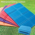 thumbnail image 2 of 2 Pcs Coussin de Siège Pliant Portable Imperméable Tapis d'Assise Léger Extérieur Voyage Camping Randonnée Backpacking Pêche Chaise Coussin de Siège de Stade, 2 of 8