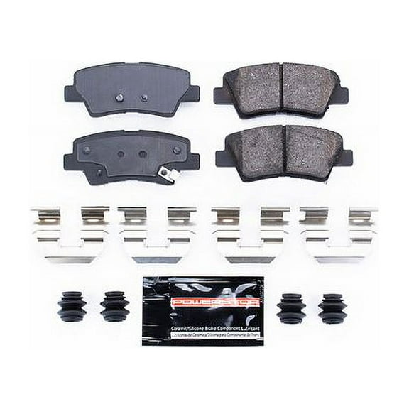 Power Stop Rear Z23 Evolution Carbon-Fiber Ceramic Brake Pads Z23-1445