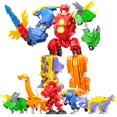 thumbnail image 1 of Robot de juguete transformador de la construcción RISUNTOY para niños, más de 6 años, 5 en 1, 1 of 7