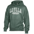 thumbnail image 2 of Men's Comfort Wash  Green Loyola Greyhounds Lightweight Fleece Pullover Hoodie, 2 of 3