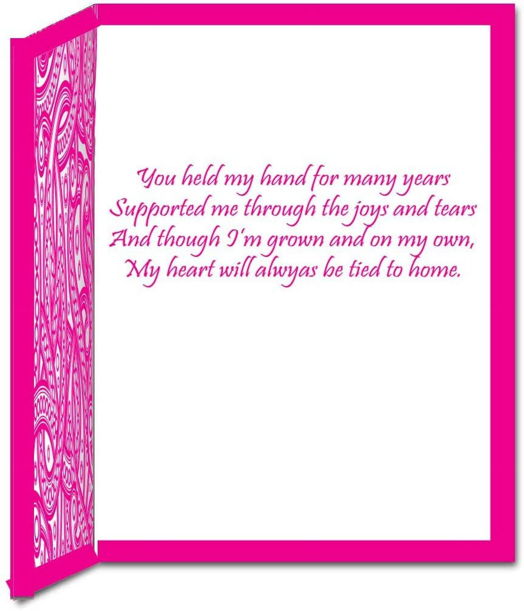 Victory Store Pink Paisley 2ft By 3ft Mother's Day Card
