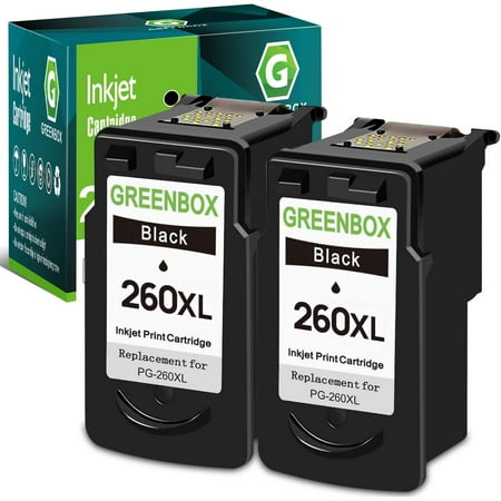 RENR Remanufactured High-yield Ink Cartridge 260XL Replacement for Canon 260XL 260 XL PG-260 XL for PIXMA TS5320 TS6420 TR7020 All in One Wireless Printer ( 400 Pages High Yield  2 Black  2-Pack ) Cartridge Description CANON 260XL 261XL (1 Black 1 Tri-Color) CANON 260XL (1 Black) CANON 261XL (1 Tri-Color) Contents 2 Pack (1 Black 1 Tri-Color) 1 Pack ( 1 Black) 1 Pack ( 1 Tri-Color) Page Yield 400 Pages per RENR 260XL black cartridge; 300 Pages per RENR 261XL tri-color cartridge 400 Pages per canon 260 260xl black ink cartridge 300 Pages per canon 261 261xl black ink cartridge Compatible for Printer Models CANON PIXMA TS5320 All in One Wireless Printer  CANON PIXMA TS6420 All in One Wireless Printer  CANON PIXMA TR7020 All in One Wireless Printer CANON PIXMA TS5320 All in One Wireless Printer  CANON PIXMA TS6420 All in One Wireless Printer  CANON PIXMA TR7020 All in One Wireless Printer CANON PIXMA TS5320 All in One Wireless Printer  CANON PIXMA TS6420 All in One Wireless Printer  CANON PIXMA TR7020 All in One Wireless Printer