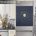 thumbnail image 3 of Yayeee Magnetic Dishwasher Cover for The Front Decoration Home Kitchen Machine Sticker Protector, Floral Cat, 3 of 6