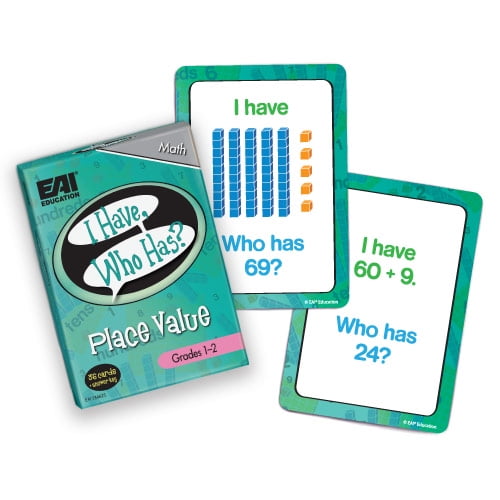 images I Have Who Has Math Game Place Value walmart com