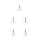 thumbnail image 2 of Soidarity Pinzas para cutículas de uñas, tijeras de acero inoxidable, galvanoplastia, impermeables, de mano, accesorio para el hogar, Spray verde dorado Type2 NO2 Soidarity  CBP288411, 2 of 4