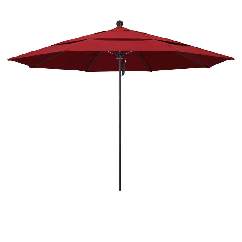 California Umbrella Venture Series Patio Market Umbrella in Olefin with Aluminum Pole... by California Umbrella