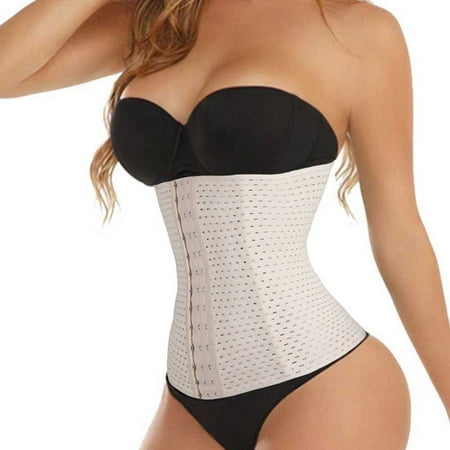 

SAYFUT Women Ultra Firm Control Shapewear Waist Cincher Corset Tummy Fat Burner Plus Size