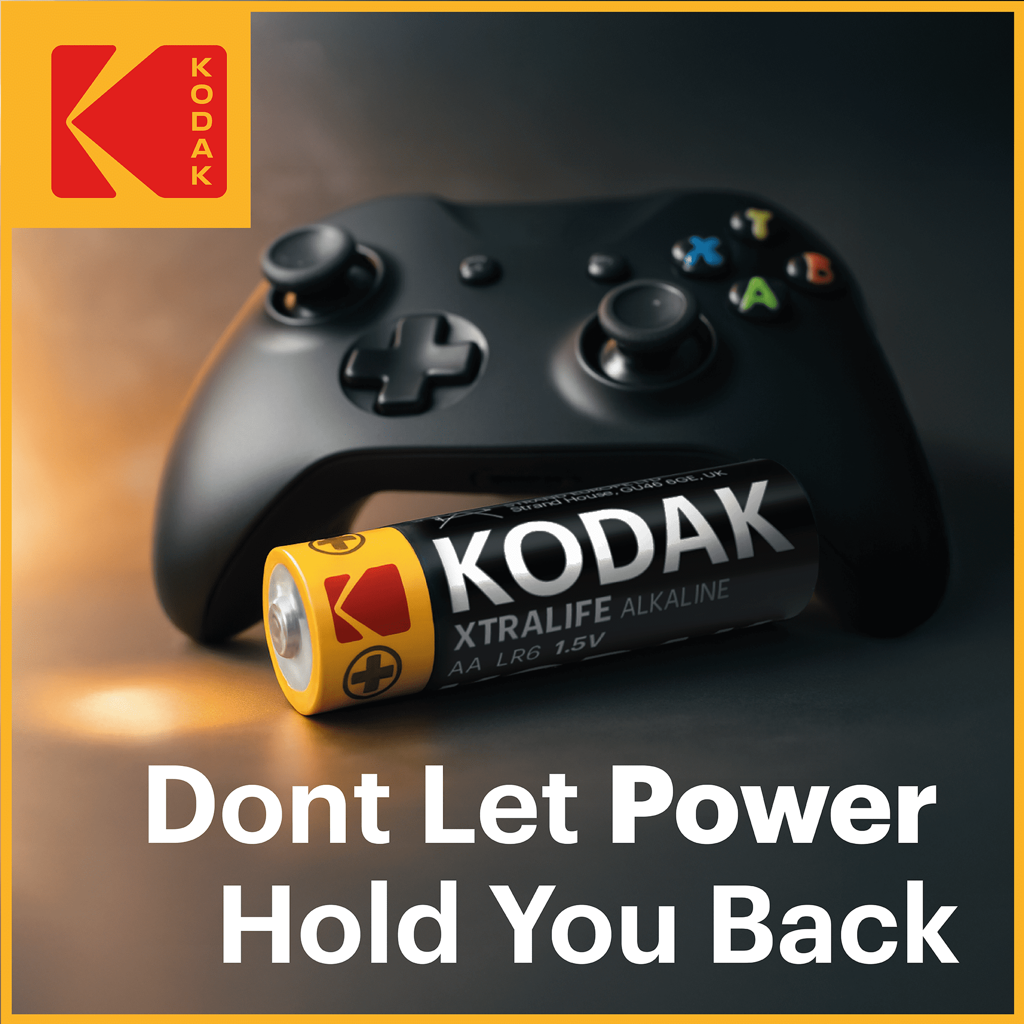 Kodak Xtralife AA Alkaline Batteries, 60 Count