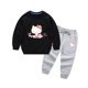 thumbnail image 3 of Hello kitty-ropa para niños y niñas, suéter con estampado de dibujos animados y cuello redondo, conjunto de pantalones largos de manga larga, primavera y otoño, 2/ud., 3 of 5