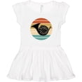thumbnail image 3 of Inktastic French Horn Retro Music Gift Girls Toddler Dress, 3 of 5