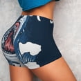 thumbnail image 4 of Fotbe Shark Shorts Sin Costuras – Shorts Deportivos de Cintura Alta para Mujer, Elásticos para Gimnasio, Yoga, Running o Ciclismo-Medium, 4 of 8