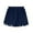 Blue, variant on Girl Jean Shorts Classic Baggy Denim Shorts with Pockets Girls Summer Clothes 11-12 Years