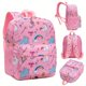 thumbnail image 2 of Mochila Con Estampado De Unicornio Lindo Kawaii, Bolso De Regreso A La Escuela Con Patrón De Dibujos Animados, Bolso De Viaje Y Mochila Para Niños Y Niñas, 2 of 3