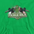 thumbnail image 2 of Rick and Morty Pickle Rick Unisex Adult Pull-Over Hoodie, Kelly Green, Small, 2 of 5