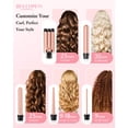 thumbnail image 2 of Varita rizadora Waver, BESTOPE PRO 5 en 1, juego de varita rizadora con rizador de cabello de 3 barriles para mujeres, rizador de varita de cabello de calentamiento rápido en todo tipo de cabello, 2 of 5