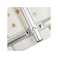 thumbnail image 3 of Medical Bathroom Safety Shower Tub Aluminium Alloy Bath Chair Transfer Bench with Wide Seat White, 3 of 5