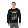thumbnail image 5 of Copy I 3d printed your mom last night, 3D Printer hobbies maker - Unisex Heavy Blend Crewneck Sweatshirt, 5 of 9