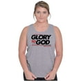 thumbnail image 4 of Glory to God Jesus Christ Faithful Tank Top T Shirts Men Women Brisco Brands S, 4 of 6