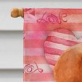 thumbnail image 3 of Carolines Treasures BB9801CHF Labrador Retriever Love Flag Canvas - Taille de la Maison, 3 of 4