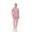 LIGHT PINK, variant on HEAL+WEAR Women's Scrub Set-4-Way Stretch-Stretch V-Neck Top&Straight-Leg Pants Soft