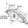Sliding Patio Door Roller Assembly, 1-1/4 in. Wheel Diameter, Steel Ball Bearing Wheels