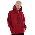 thumbnail image 3 of Dual Whales Compass Spirit Animal Hoodie Sweatshirt Women Men Brisco Brands S, 3 of 6