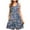 16-Multicolor dresses for women, variant on UPPADA Women Summer Casual Sleeveless Midi Dress Floral Print Pleated Tank Dresses Crewneck Loose Fit Boho Sundress Flare Tank Dress with Pockets Dresses for Women Multicolor,S