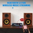 thumbnail image 3 of Amplificador de audio estéreo WOOPKER AK35 200W Bluetooth 5.0, 3 of 7