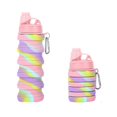 thumbnail image 1 of Silicone Silicone Travel Bottles Foldable Bottle Sport Water Bottle 500ml, 1 of 5