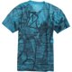 thumbnail image 1 of Ecko Unltd. Camiseta gráfica Graff Slash con cuello en V para hombre, azul, pequeña, 1 of 1