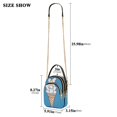 thumbnail image 2 of FORMRS Crossbody Bag for Women Quilted Travel Shoulder Cell Phone Purse with Chain Strap Handbag, Ice Cream Cat, 2 of 7