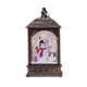 thumbnail image 1 of Bewildely Candelabro de Navidad Lámpara de Ornamento Navidad Colgante Viento Luz Vintage LED Linterna, Animal blanco Kits de decoración para fiestas Muñeco de nieve de bronce Bewildely HA000742-02, 1 of 6