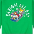 thumbnail image 3 of Rugrats - Sleigh All Day - Men's Crew Neck Fleece Pullover, 3 of 6