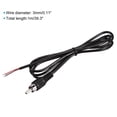 thumbnail image 2 of Adaptador de conector macho RCA Uxcell a cable RCA de extremo abierto, paquete de 2, 2 of 5