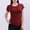 A_ Wine, variant on Olyvenn Short Sleeve Fitted Basic T Shirts for Women, Soft Crew Neck Basic Slim Tee Cute Trendy Summer Tops Tight Tees Purple XL