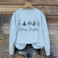 thumbnail image 2 of EHQJNJ Chandails en Molleton à Col Rond pour Femmes Maman Manches Longues de Noël Col Rond Mode Décontractée Hiver et Automne Pull Chandails en Molleton pour Femmes Graphique Tendance Automne, 2 of 3