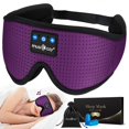 thumbnail image 1 of Sleep Headphones MUSICOZY Bluetooth 5.2, diadema, máscara para dormir, 1 of 6