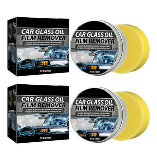Grewdoe Car Glass Oil Film Stain Removal Cleaner,Oil Film Remover for  Glass,Car Glass Windshield Oil Film Cleaner,Oil Film Remover for Car