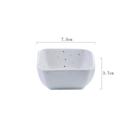 

Japanese Ceramic Retro Seasoning Sauce Dish Creative Butter Mustard Sushi Vinegar Soy Sauce Dish Porcelain Dish Kitchen Tableware