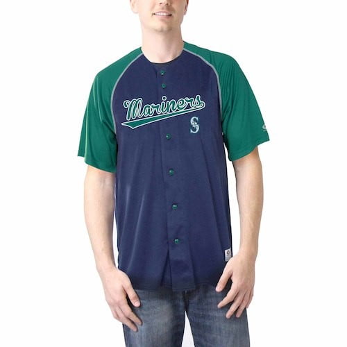 seattle mariners teal jersey