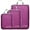 01 Purple, variant on Compression Packing Cubes for Travel Women - Lightweight Luggage Organizers Bag Packing Cubes for Carry on Suitcases