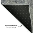 thumbnail image 5 of Addison Rugs Mayfield Premium Machine Washable Transitional Abstract Denim Rectangle Rug, 9' x 12', 5 of 7