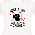 thumbnail image 4 of Inktastic Future Drummer Kid Loves Drums Boys or Girls Long Sleeve Baby Bodysuit, 4 of 5