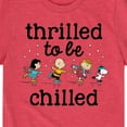 thumbnail image 3 of Peanuts - Snoopy and Friends Thrilled To Be Chilled - Toddler And Youth Short Sleeve Graphic T-Shirt, 3 of 6