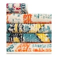 thumbnail image 6 of Unique Loom Monterey Collection Area Rug - Codex (8' Round Multi/Blue), 6 of 7