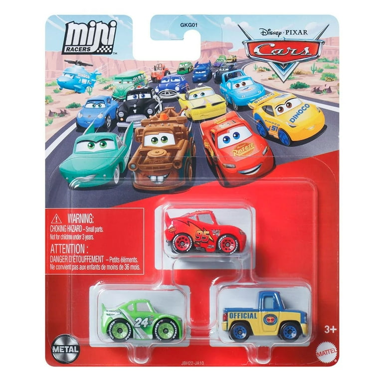 カーズミニレーサー　cars mini racers Amazon.com: Disney Cars Mini Racers 3-Pack (Professor Z, Mater