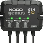 NOCO Genius GEN5X3 3-Bank 15A (5A/Bank) 12V Onboard Battery Charger